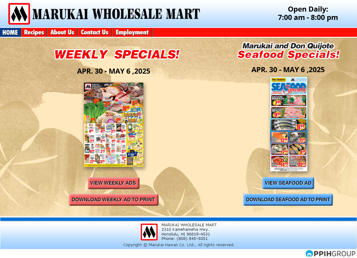 Weekly Flyer Wednesday, April 30, 2024 - Tuesday, May 6, 2025